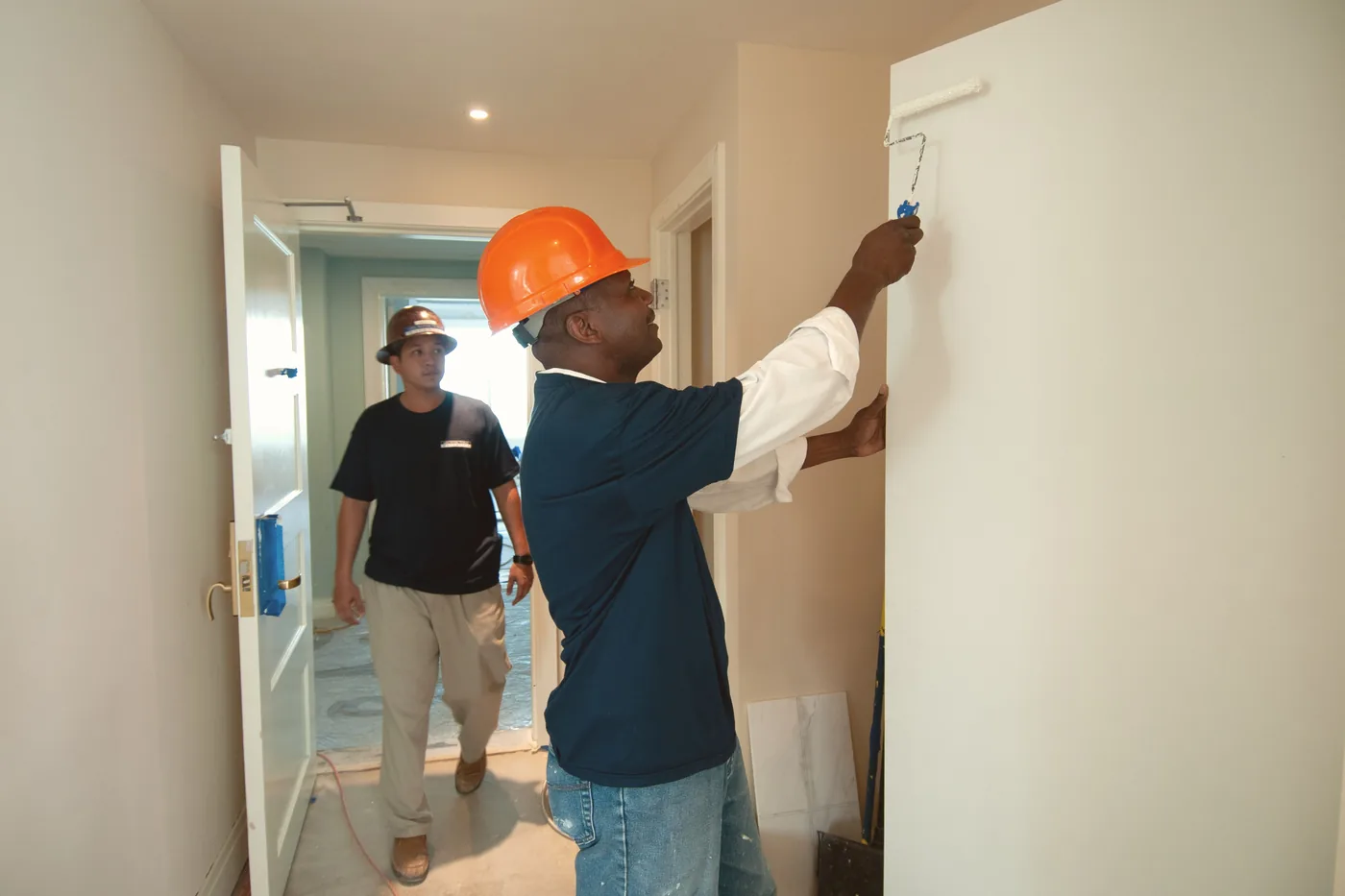 Commercial and residential painting crew